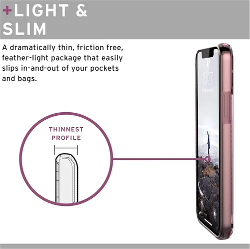 Vista 4 de URBAN ARMOR GEAR Lucent - Funda protectora para iPhone 12 / iPhone 12 Pro (pantalla de 6.1 pulgadas), diseño delgado, ligera, elegante
