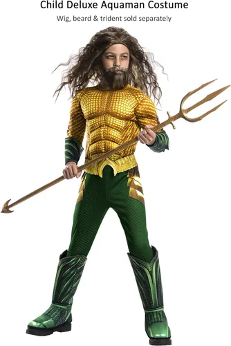 Vista 3 de Rubie's Aquaman Movie - Disfraz infantil de lujo