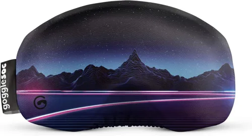 Vista 26 de GOGGLESOC - Funda protectora de microfibra para gafas, esquí, snowboard