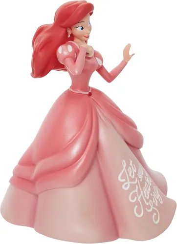 Vista 5 de Enesco Disney Showcase - Figura de expresiones de princesa de Ariel Heart Sing Princess Expressions, 6.25 pulgadas, multicolor