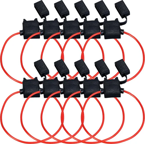 Vista 8 de Conext Link LFH18ATC-10 Loop ATC Portafusibles con tapa sin fusible, paquete de 10 (calibre 18) (15068)