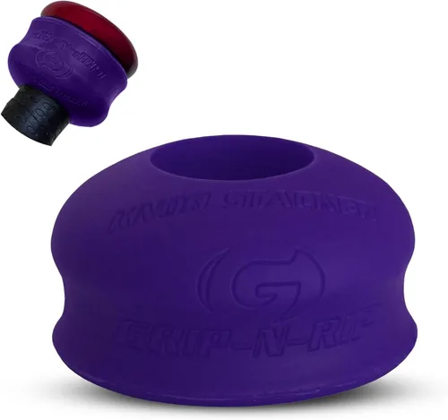 Vista 12 de Anillo de estrangulamiento de Grip-N-Rip para bate de béisbol/sóftbol con empuñadura de botón y apilable para un ajuste personalizado y comodidad