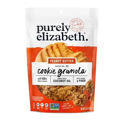 Vista 12 de Purely Elizabeth granola de galleta con chispas de chocolate 11 OZ