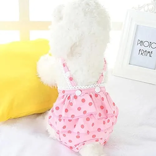 Vista 6 de Divertido disfraz para perro - Bikini para perro - Trajes de baño para perros pequeños - Trajes de baño para perros - Traje de baño para perros