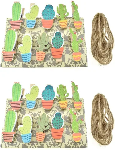 Vista 26 de HAHIYO Pinzas de madera marrón para ropa, mini Aviod Fall Apart de 1 pulgada de largo, paquete de 80 resortes fuertes, sin óxido, sin decoloración