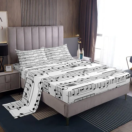 Vista 40 de Sábanas de cama de la Torre Eiffel de París para decoración de dormitorio de París, juego de sábanas retro francesa Citysapce con pintura al óleo