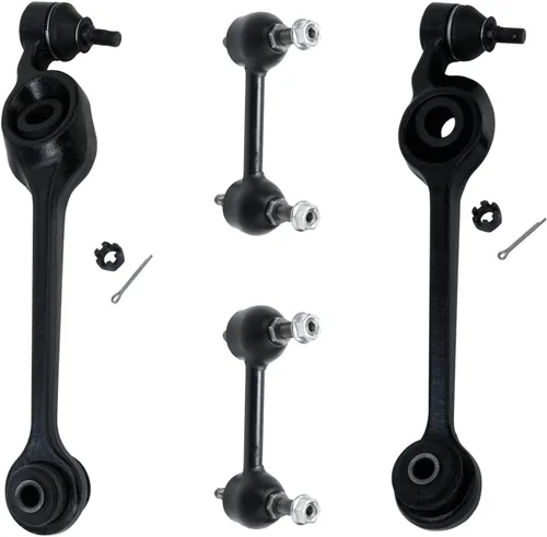 Vista 45 de Detroit Axle - Kit de brazos de control inferiores delanteros para Dodge Dart 2013, 2014, 2015, 2016, 2 brazos de control inferiores con ensamblaje