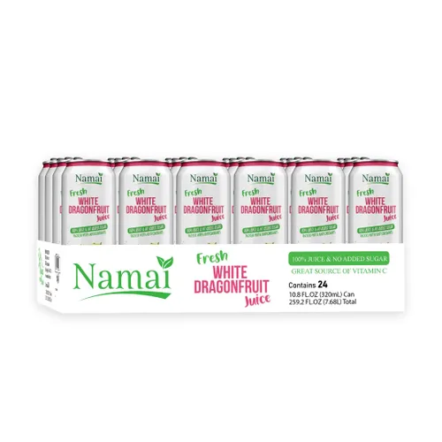 Vista 5 de Namai Jugo 100% Puro y Natural de Pitahaya, Sin Azúcar Añadida, Sin Conservantes, Paquete de 24