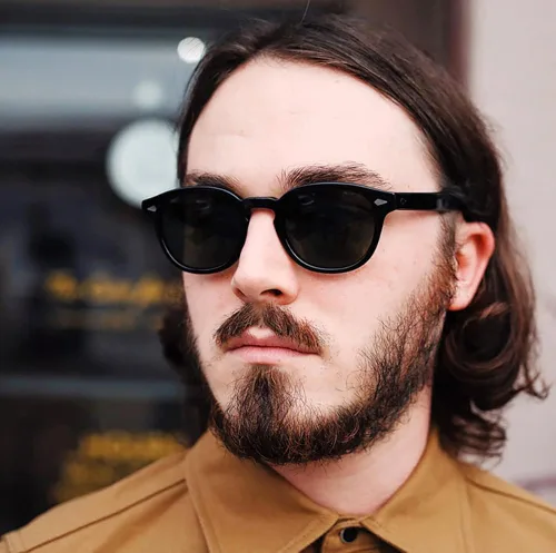 Vista 4 de Gtand Gafas de sol unisex vintage retro estilo redondo tintado para hombres mujeres moda círculo gafas de sol 1.811 in