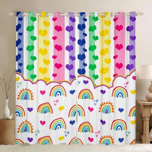 Vista 10 de Manfei Cortinas musicales para ventana, diseño retro con notas musicales impresas, para dormitorio, sala de estar, tema musical, tratamiento