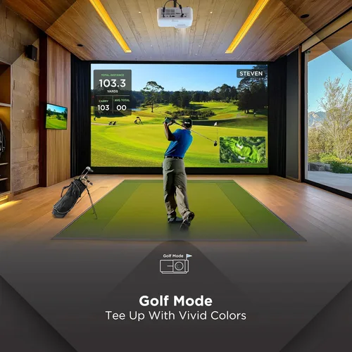 Vista 6 de ViewSonic Proyector láser LS740HD de 5000 lúmenes 1080p con zoom óptico de 1.3x, Keystone H/V, ajuste de 4 esquinas y proyección de 360 grados