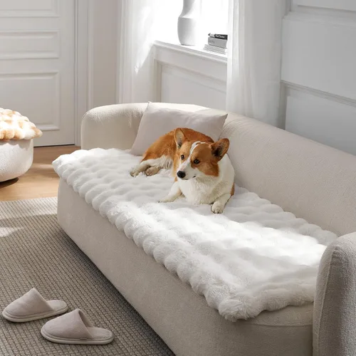 Vista 16 de COZY KISS Funda para silla de piel sintética, suave e impermeable para protector de asiento de automóvil, alfombrilla a prueba de orina líquida