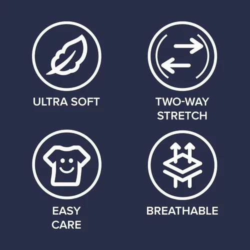 Vista 5 de Cherokee - Parte superior de uniforme médico para mujer con envolvente falso y 3 bolsillos, tela suave, elástica en 2 direcciones y duradera - WW610