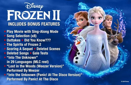 Vista 3 de Frozen 2 3D Blu-ray 2019 Region Free