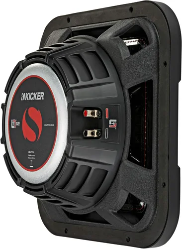 Vista 8 de KICKER 46L7T124 Dos subwoofers L7T L7-Thin de 12 pulgadas (11.8 in), bobina de voz doble, 4 ohmios, 600 vatios cada uno