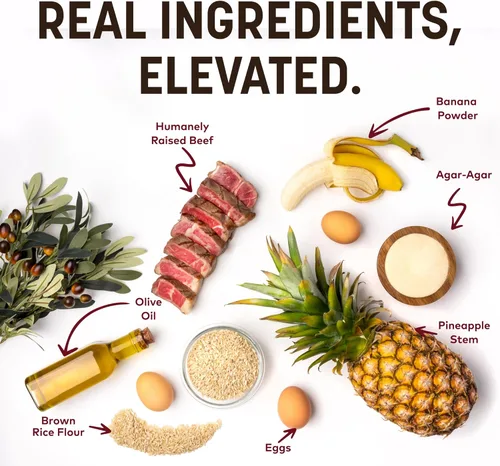 Vista 3 de Earth Animal No Hide Chews - Rollos masticables para perros grandes sin cuero crudo de larga duración, carne de res - 2