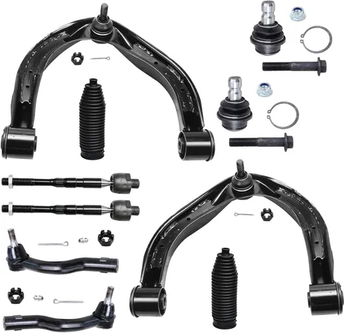 Vista 35 de Detroit Axle - Kit de suspensión frontal de 10 piezas para Chevy Trailblazer EXT GMC Envoy XL XUV Buick Rainier Isuzu Ascender Olds Bravada, brazos