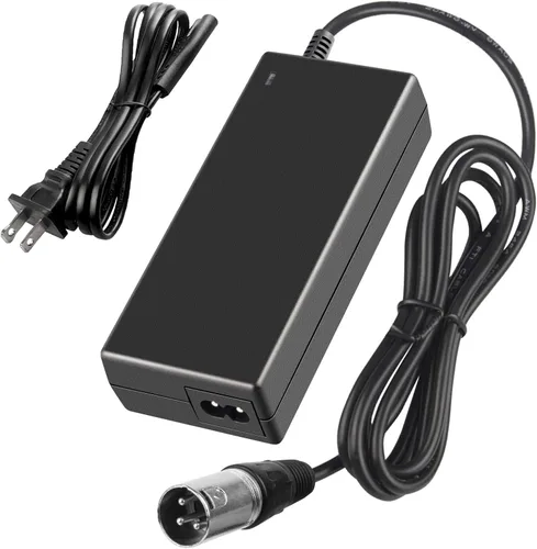 Vista 12 de Cargador certificado SGS de 42 V 2 A para scooter eléctrico 36V 10S batería de iones de litio compatible con Hiboy S2 Pro, S2 Lite, S2 GOTRAX GXL