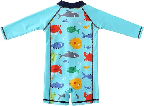 Vista 2 de Traje de baño de una pieza para bebé UPF 50+ - Sunsuit con protección solar