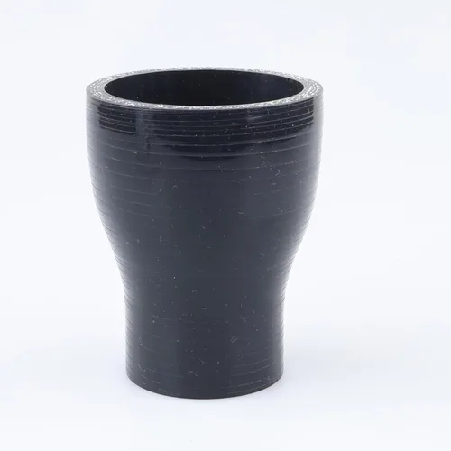 Vista 44 de AC PERFORMANCE ID 4" a 3.75" (4.016 in a 3.740 in) Reductor recto, longitud 4" (100mm), 4 capas reforzadas, manguera universal de silicona pura Negro