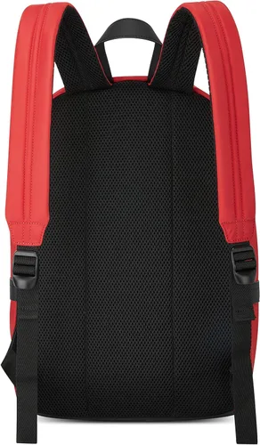 Vista 3 de GUESS Diseñador original unisex para adultos, mochila, bolsa de trabajo, bolsa de mano, Rojo