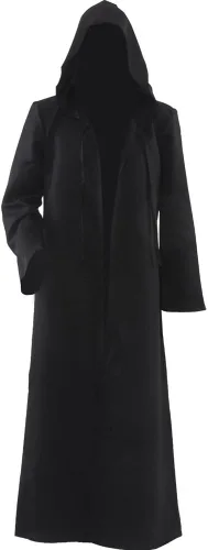 Vista 2 de JOYSHOP - Túnica con capucha para hombres y niños, capa para disfraz de Halloween y cosplay
