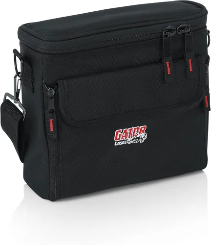 Vista 13 de Gator Cases G-TOUR Series - Carcasa con gotas de espuma para (15) micrófonos con cable y almacenamiento de accesorios (G-TOUR M15)