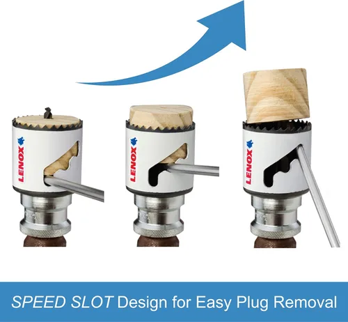 Vista 4 de LENOX Herramientas Sierra perforada con ranura de velocidad bimetálica con tecnología T3, 3/4" - 1772426