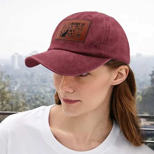 Vista 5 de Small Town Strong USA Ball Cap Trendy Cool Caps Gifts for Daughter Who Like Engraved,Workout Cap Suitable for