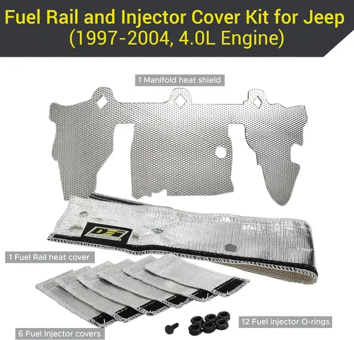 Vista 2 de Diseño Ingeniería 010378 Cobertura para rampa de inyección e inyector (Jeep, 4.0 l)
