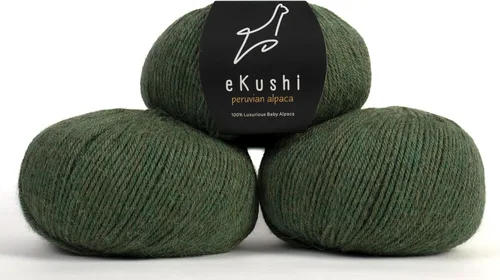 Vista 32 de 100% Hilo de Alpaca Baby para Tejer y Ganchillo - 1 Cono de Hilo Premium DK - Ligero, Hipoalergénico y Térmico Hecho en Perú - Ideal para Proyectos