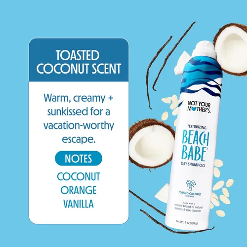 Vista 6 de Not Your Mother's Dry Shampoo Trio - Clean Freak Original, Beach Babe, Plump for Joy - Paquete de 3, 12 onzas cada uno, 70% más para absorber