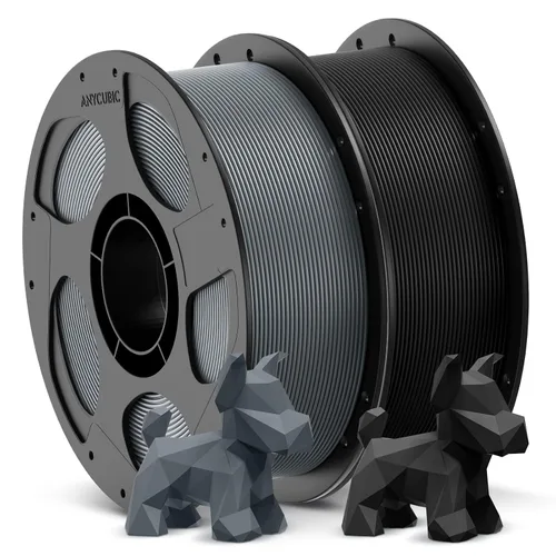 Vista 35 de ANYCUBIC - Filamento PLA para impresora 3D de 1.75 mm (1/16 pulgadas), RFID, precisión dimensional de +/- 0.02 mm, bobina de 2.2 libras), color 0.2
