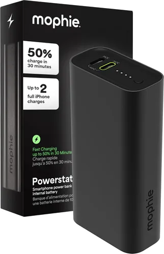 Vista 9 de Mophie Powerstation Fast batería externa de 5,000 mAh Rápida y portátil 20W, para un solo dispositivo