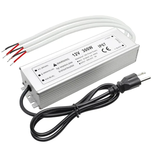 Vista 14 de Fuente de alimentación LED de 30 W y 12 voltios, controlador LED IP67 impermeable, convertidor de CA de 110 V a 12 V CC, transformador LED de salida