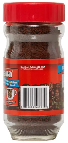 Vista 8 de Kava Café Instantáneo de Ácido Reducido, 4 Onzas