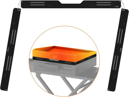 Vista 8 de Protector de viento para parrilla Blackstone de 36 pulgadas, pantalla magnética de acero inoxidable para proteger las llamas, escudo térmico