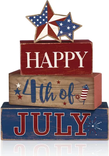 Vista 21 de Moucuny 4 Piezas de Decoración de Mesa de Ángel de Navidad, Letrero Decorativo Navideño de Madera, Escena de Nacimiento, Bandeja Escalonada, Centros