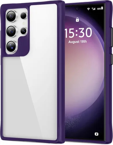 Vista 60 de HOOMIL Funda para Samsung Galaxy S20 de 6.2 pulgadas, no amarillea, protección contra caídas, carcasa trasera dura transparente antiarañazos