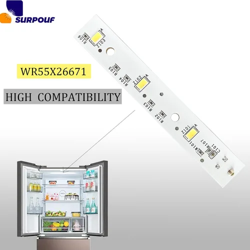 Vista 5 de WR55X26671 Placa de luz LED para refrigeradores GE Reemplaza PS11767930, AP6035586, 4468532, EAP11767930 (1)