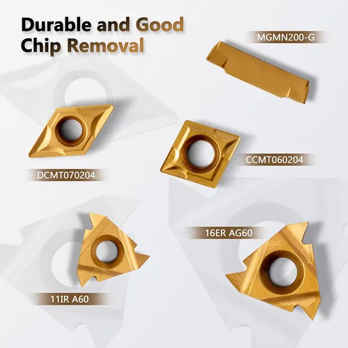 Vista 5 de Soporte de torneado para torneado, soporte de roscado 21 unids - Herramientas de corte de torno de metal, 7 unids 1/2 "Herramientas de roscado Juego