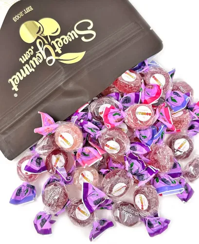 Vista 3 de SweetGourmet - Jaleas de bonelle de bayas del bosque, envueltas a granel, mora, grosella espinosa, arándano, frambuesa, 1 libra