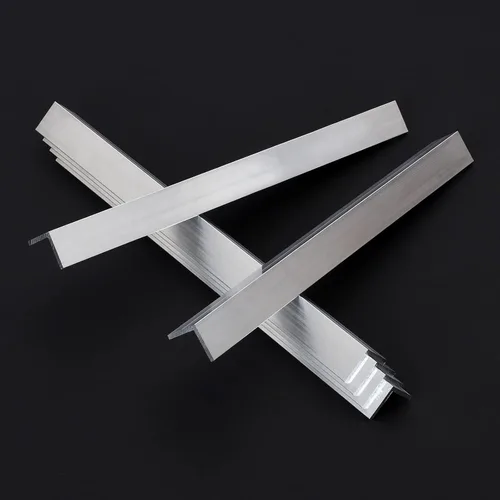 Vista 6 de Ángulo de aluminio de 13 pulgadas, 6 piezas de ángulo de aluminio 6061 de 1 x 1 x 1/8 pulgadas, T6511 de molino, 1/8 pulgadas de grosor