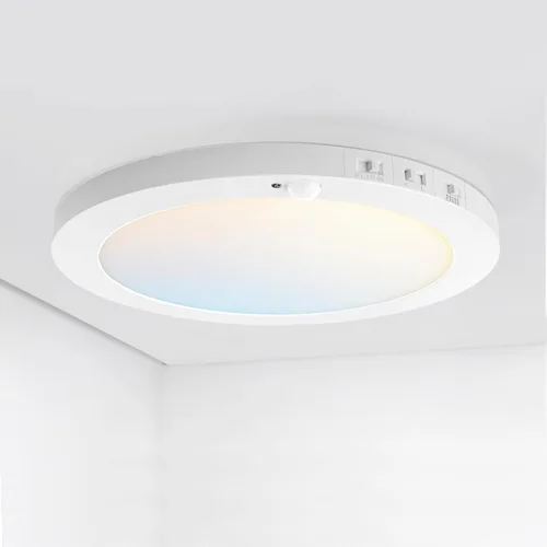 Vista 27 de ASD Lámpara de Techo LED Redonda Empotrada de 5", Iluminación de Superficie de Perfil Bajo 5CCT, Regulable, Ultra-Delgada, Listada por ETL 10W