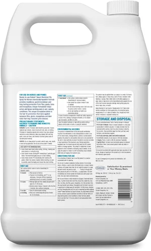 Vista 10 de Farnam Endure Aerosol de repelente de moscas resistente al sudor para caballos, fórmula resistente al sudor que dura hasta 14 días, mata y repele
