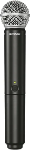 Vista 14 de Sistema de micrófono inalámbrico Shure BLX24/SM58 - Vida de batería de 14 horas, rango de 300 pies, UHF Incluye micrófono vocal de mano SM58