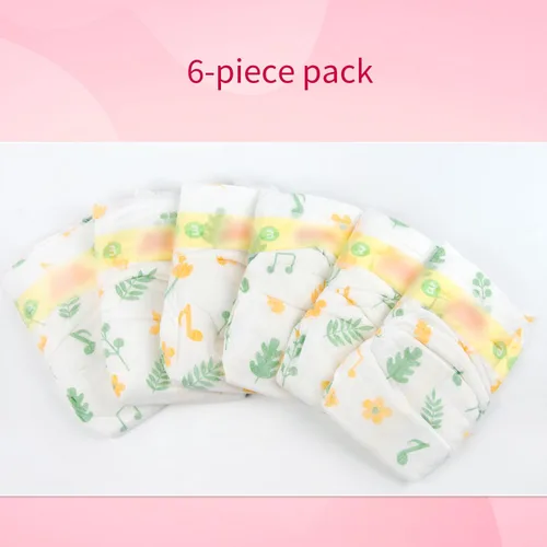 Vista 2 de Ropa de muñeca Reborn de bebé, 6 pañales para muñecas Reborn de 17 a 22 pulgadas, ropa para bebés recién nacidos, bolsa de pañales reutilizable