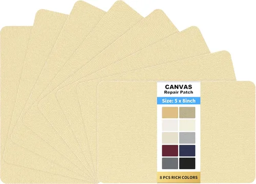 Vista 23 de KING MOUNTAIN Cinta de reparación de lona, parche para equipos para exteriores, 4 x 63 pulgadas, impermeable, autoadhesiva para reparar cubiertas