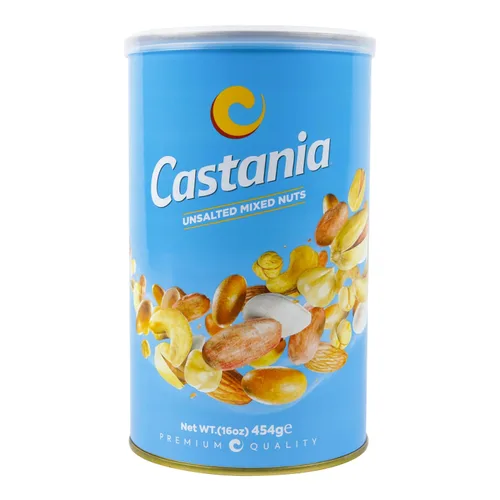 Vista 15 de Castania Nueces mixtas libanesas para barbacoa, mezcla regular con cacahuetes, semillas de calabaza, maíz y garbanzos, 10.6 onzas