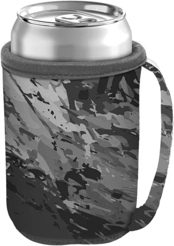 Vista 52 de GoCuff - Fundas delgadas para latas aislantes reutilizables con asa: lata de neopreno con mangas aisladas para refrescos, bebidas energéticas